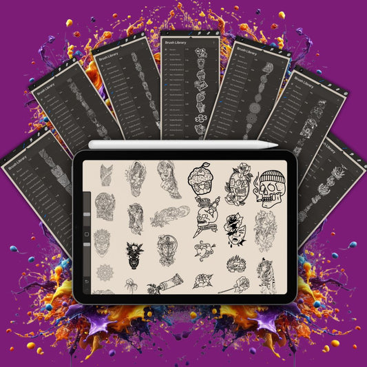 500  Premium Tattoo Stencils 2025